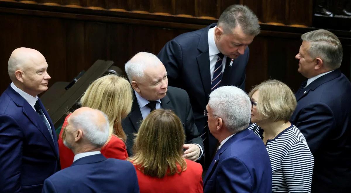 Kaczyński ostrzegał o współpracy z PO. "Ma posłów, którzy jutro by poszli do Tuska"