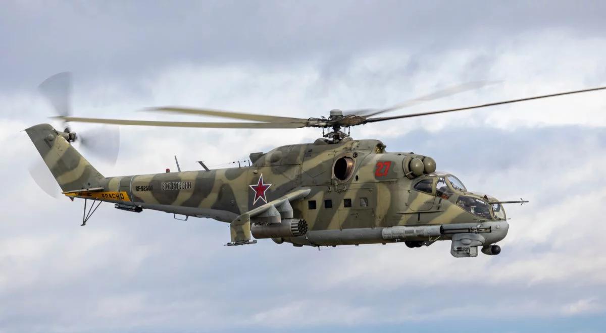 Brawurowa akcja Ukraińców. Strącili rosyjski śmigłowiec Mi-24