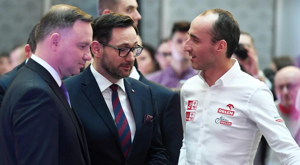 Prezydent podkreśla zasługi Orlenu dla polskiego sportu. "Wejście na arenę światową"