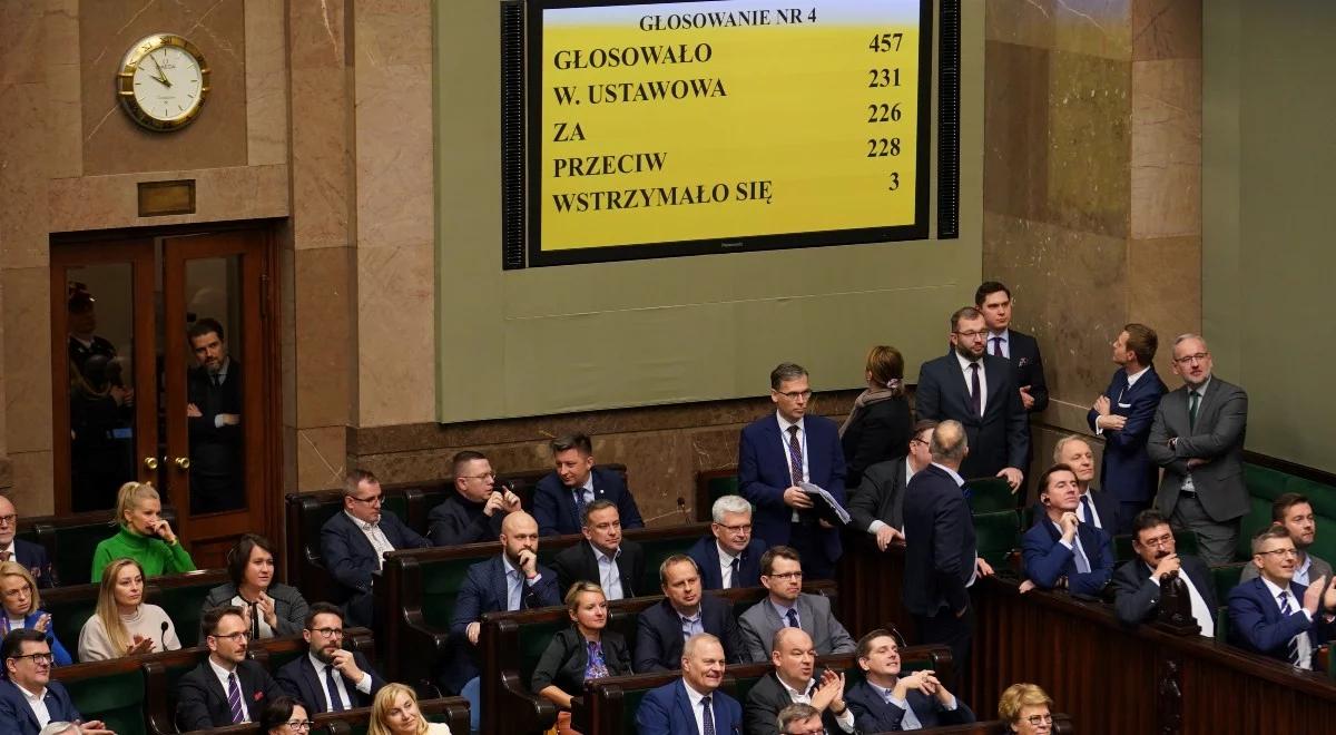 Sejm odrzucił wniosek o wyrażenie wotum nieufności dla Zbigniewa Ziobro