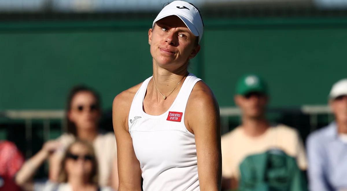 Wimbledon 2023: Magda Linette żałuje niewykorzystanych szans. "Nie zrobiłam czegoś więcej"