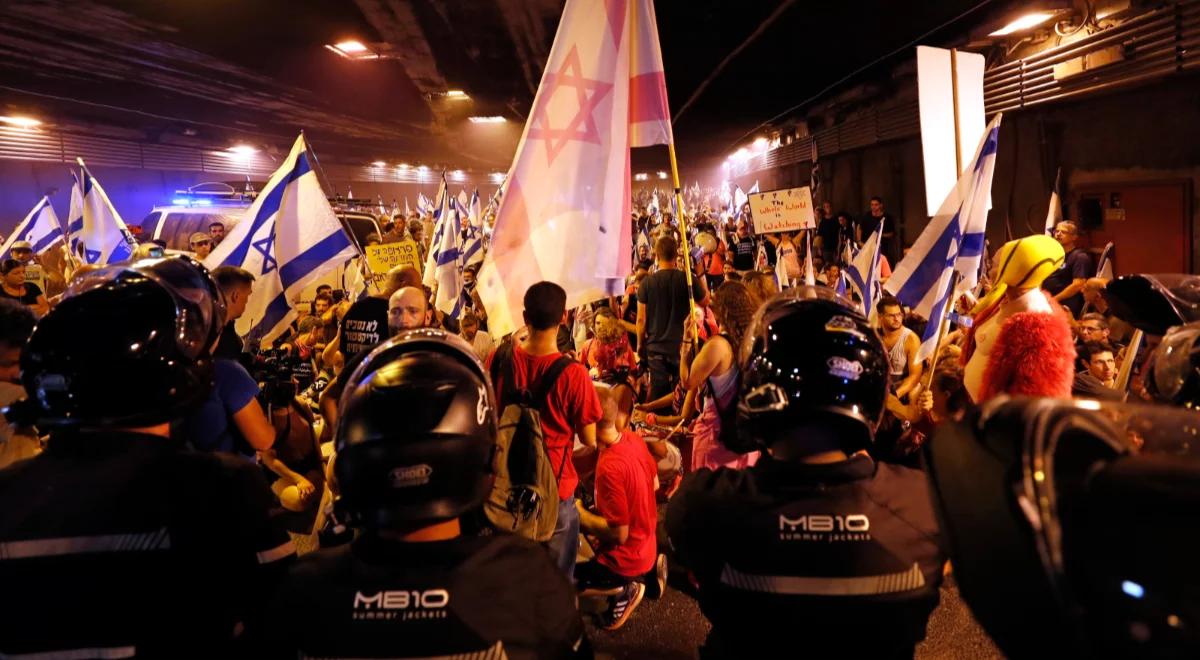 Kolejne protesty w Izraelu. Ponad 200 tys. osób na ulicach sprzeciwia się reformie sądownictwa