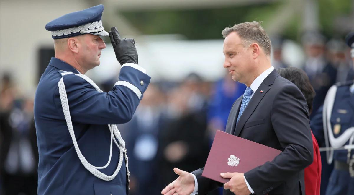 Nowi generałowie polskiej policji. Prezydent mianował czterech oficerów