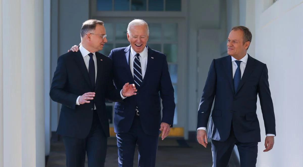 USA. Prezydent Duda i premier Tusk w Białym Domu. Jest spot Joe Bidena z wizyty polskiej delegacji [WIDEO]