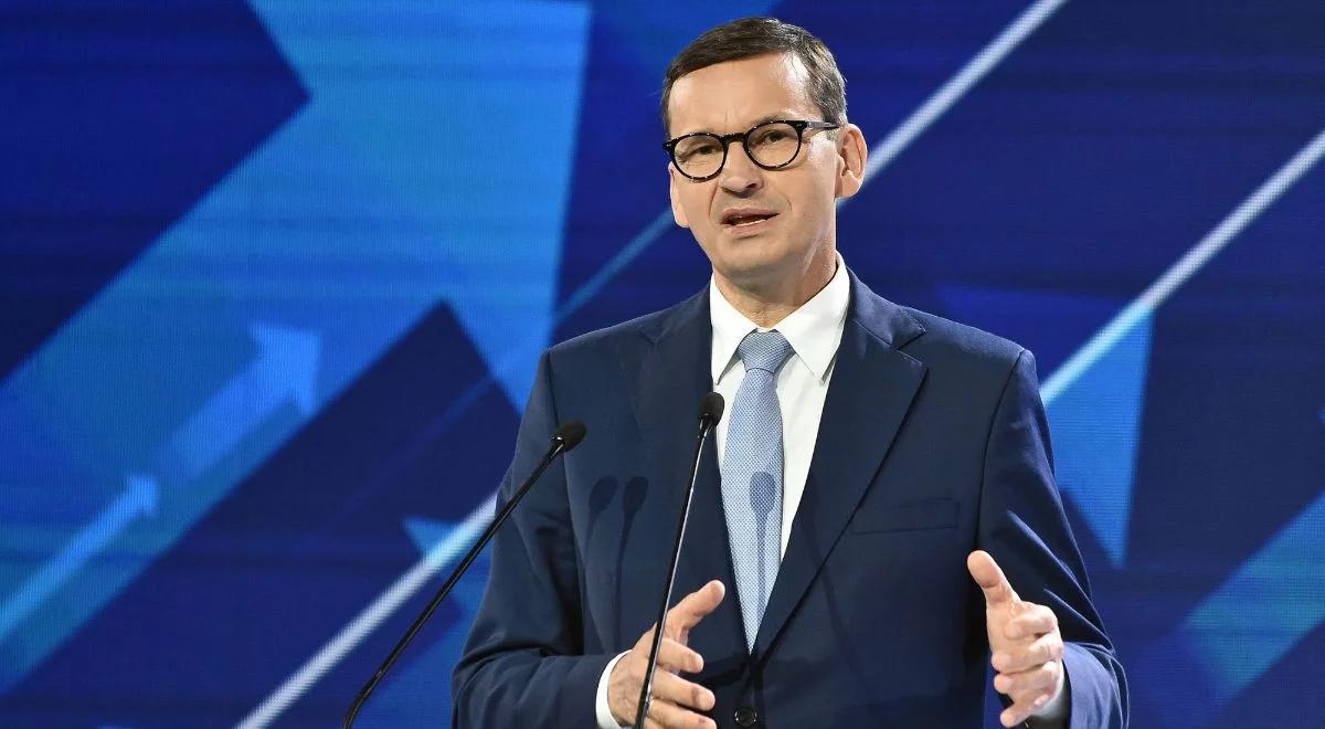 Premier Morawiecki na Forum Wizja Rozwoju: musimy odpowiadać na wyzwania przyszłości szybciej i z rozwagą