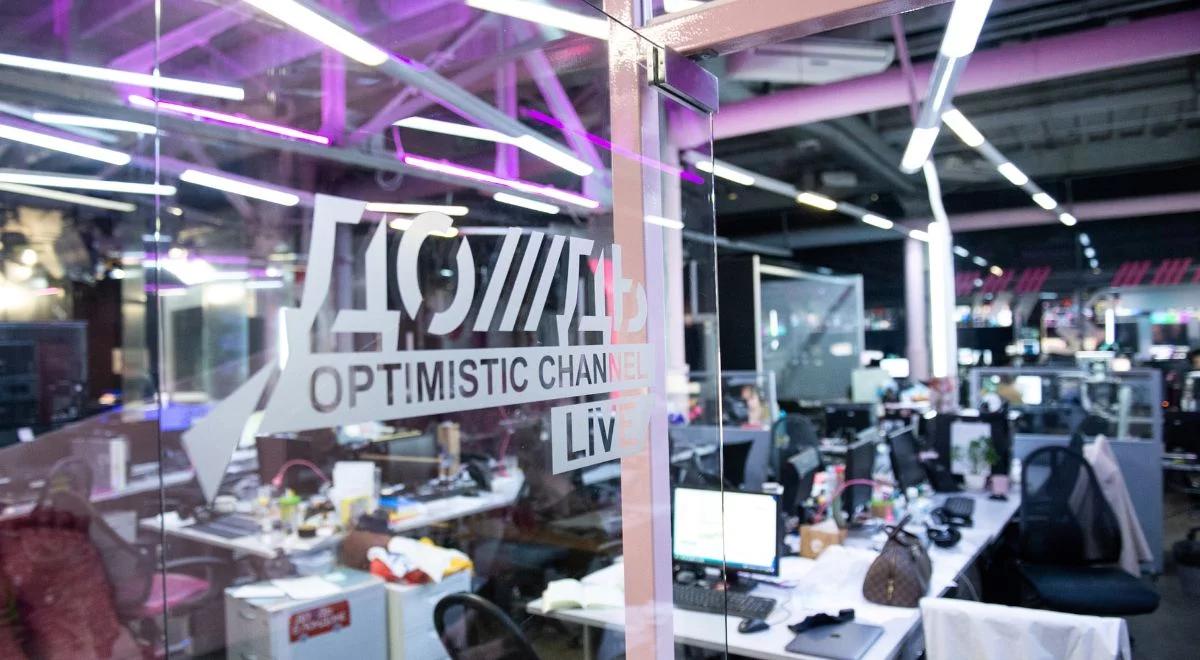 Łotwa: władze zamknęły rosyjską telewizję Dożd. Nowe informacje