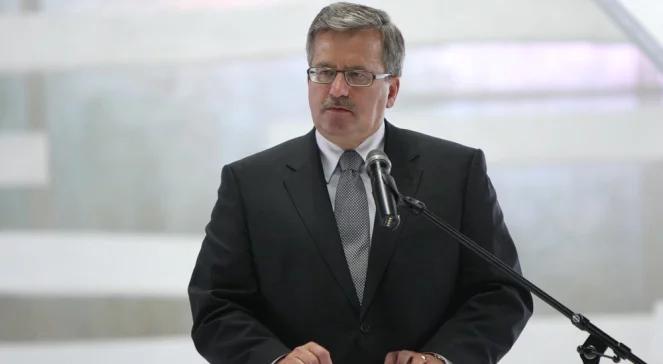 Komorowski w Watykanie spotka się z Bidenem