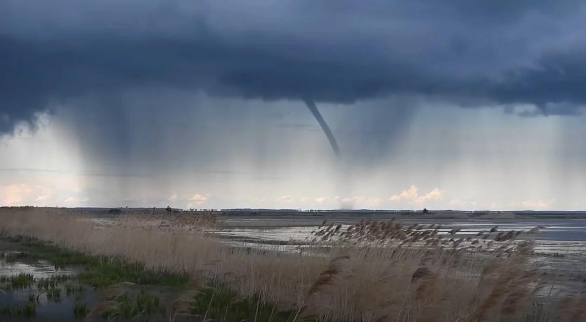 Niecodzienne zjawisko nad Zatoką Pucką. Było widoczne tylko kilka minut