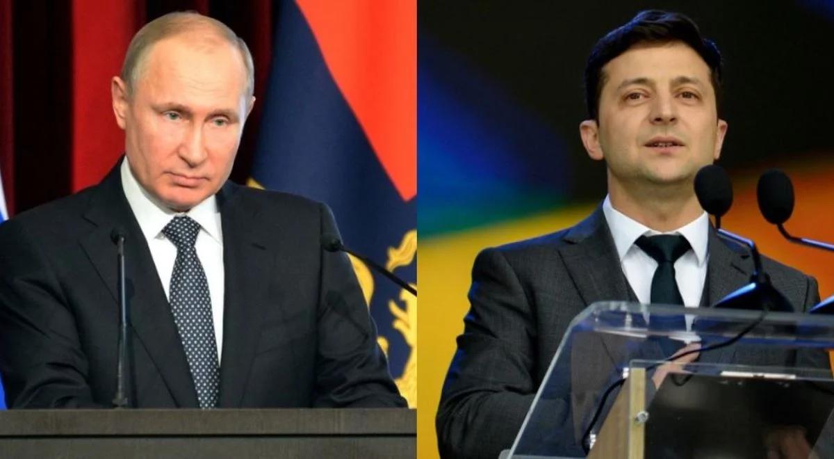 Ukraina: Wołodymyr Zełenski proponuje Władimirowi Putinowi spotkanie