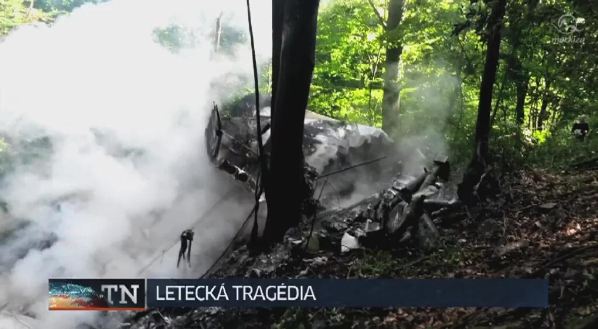 Zderzenie samolotów na Słowacji. 7 osób nie żyje