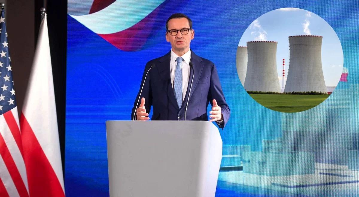 Jest umowa na elektrownię jądrową w Polsce. Premier Morawiecki: stabilny i bezpieczny system energetyczny