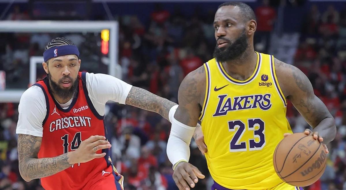 NBA. Lakers pokonali Pelicans i zameldowali się w fazie play-off. Koniec sezonu dla Warriors