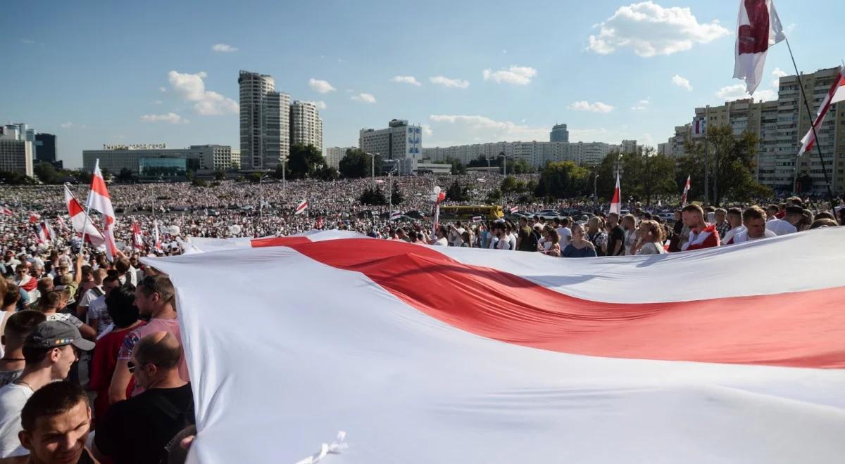 Marsz Wolności w Mińsku. Nawet pół mln Białorusinów domagało się ustąpienia Łukaszenki