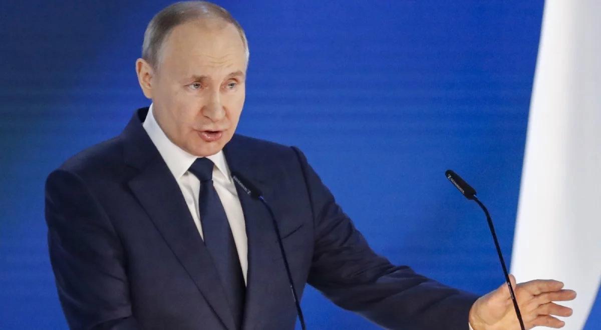 Doroczne orędzie Władimira Putina. Konończuk: przedwyborczy wiec