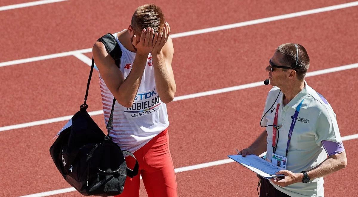 Lekkoatletyczne MŚ Eugene 2022: dramat Norberta Kobielskiego. "Usłyszałem trzask w stopie"