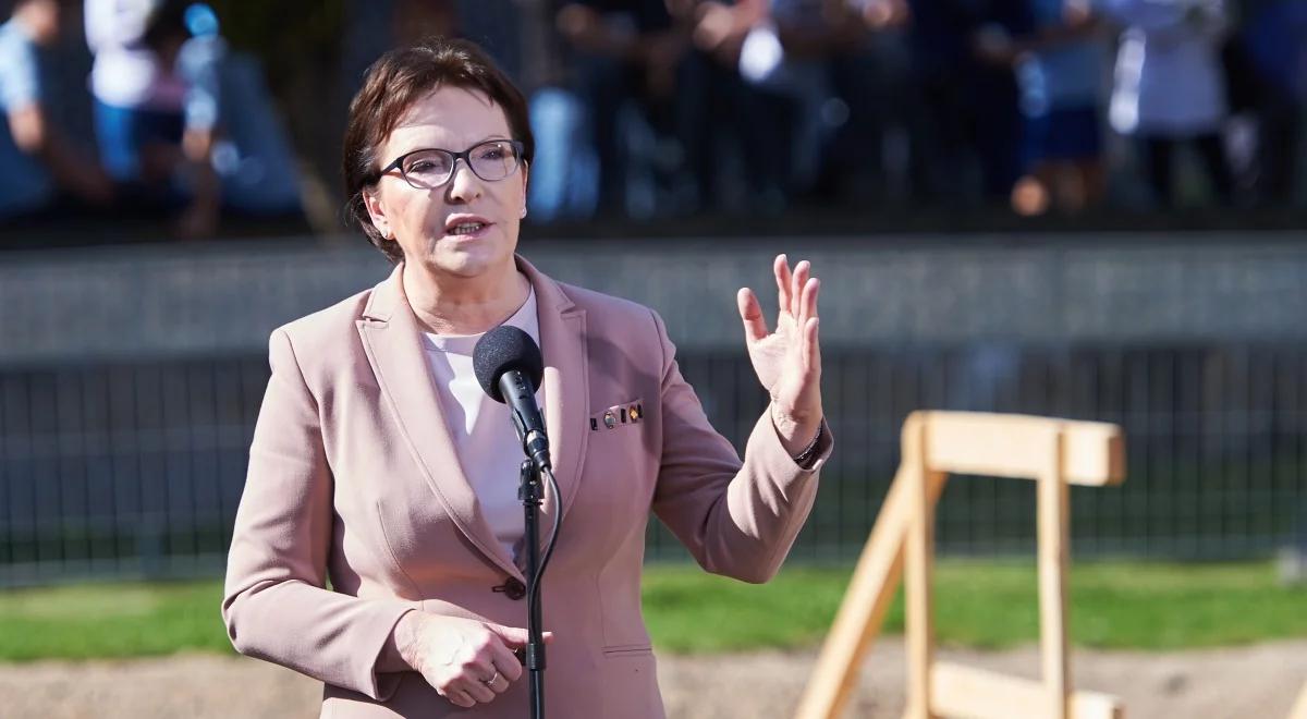 Ewa Kopacz: solidarność nie działa tylko w jedną stronę