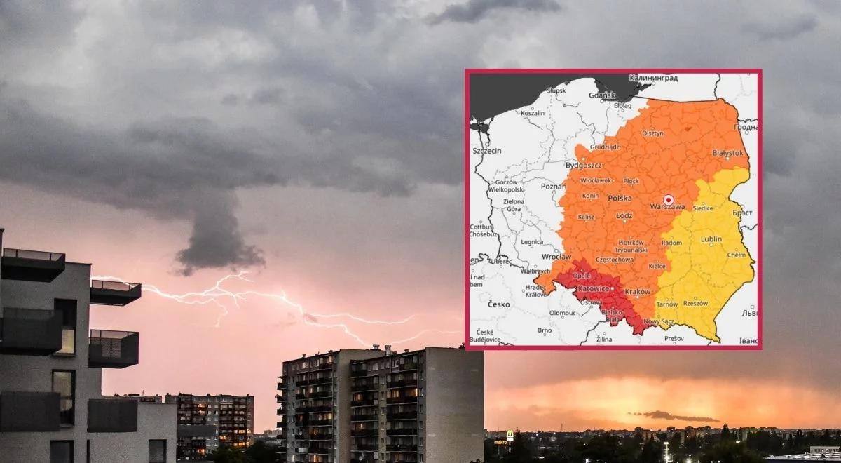 Pogoda na niedzielę. Uwaga! Alerty IMGW najwyższego stopnia