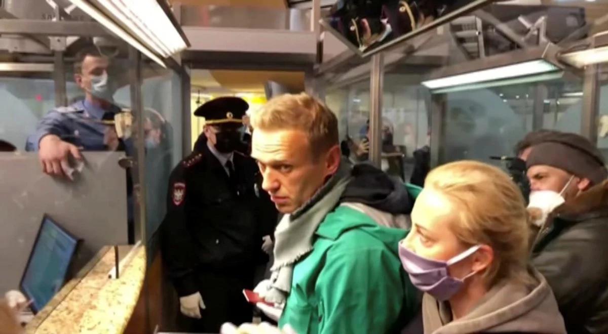 "Monitorujemy jego sytuację". Francuskie MSZ wzywa do uwolnienia Nawalnego