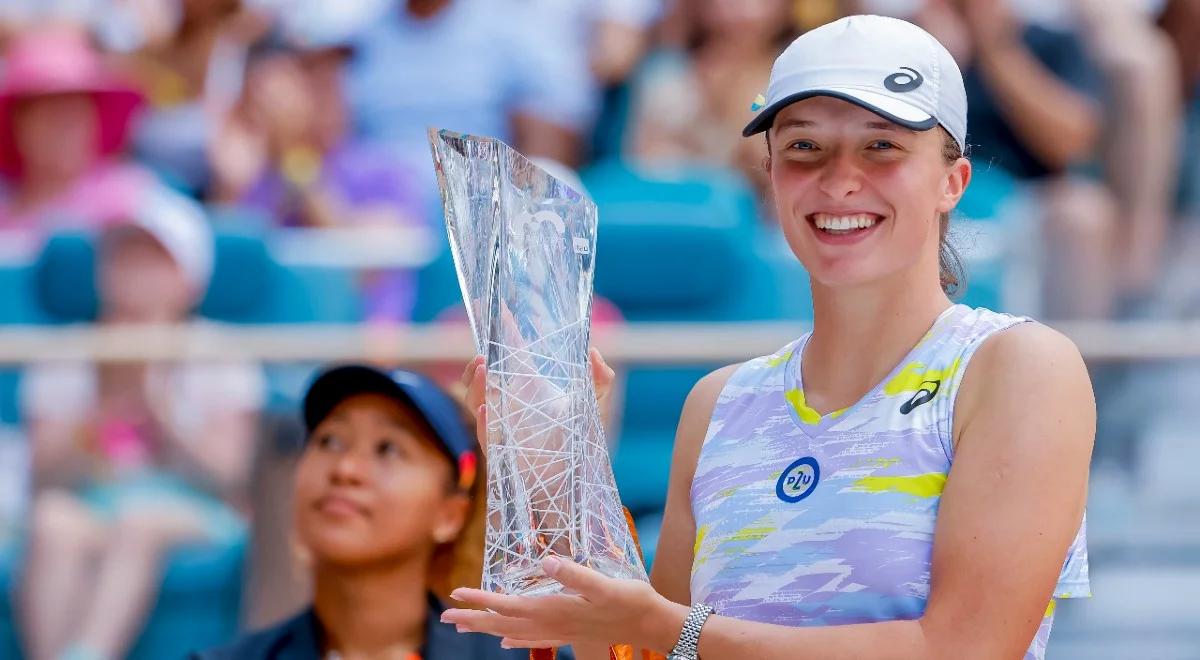 Spektakularny triumf Polki w Miami Open. Iga Świątek: zasłużyłam, żeby być numerem jeden