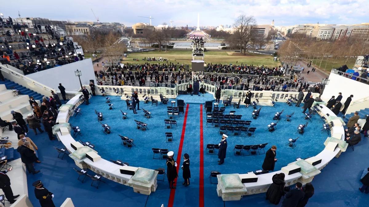 "Trump wielkim nieobecnym uroczystości". Marek Wałkuski o inauguracji Joe Bidena