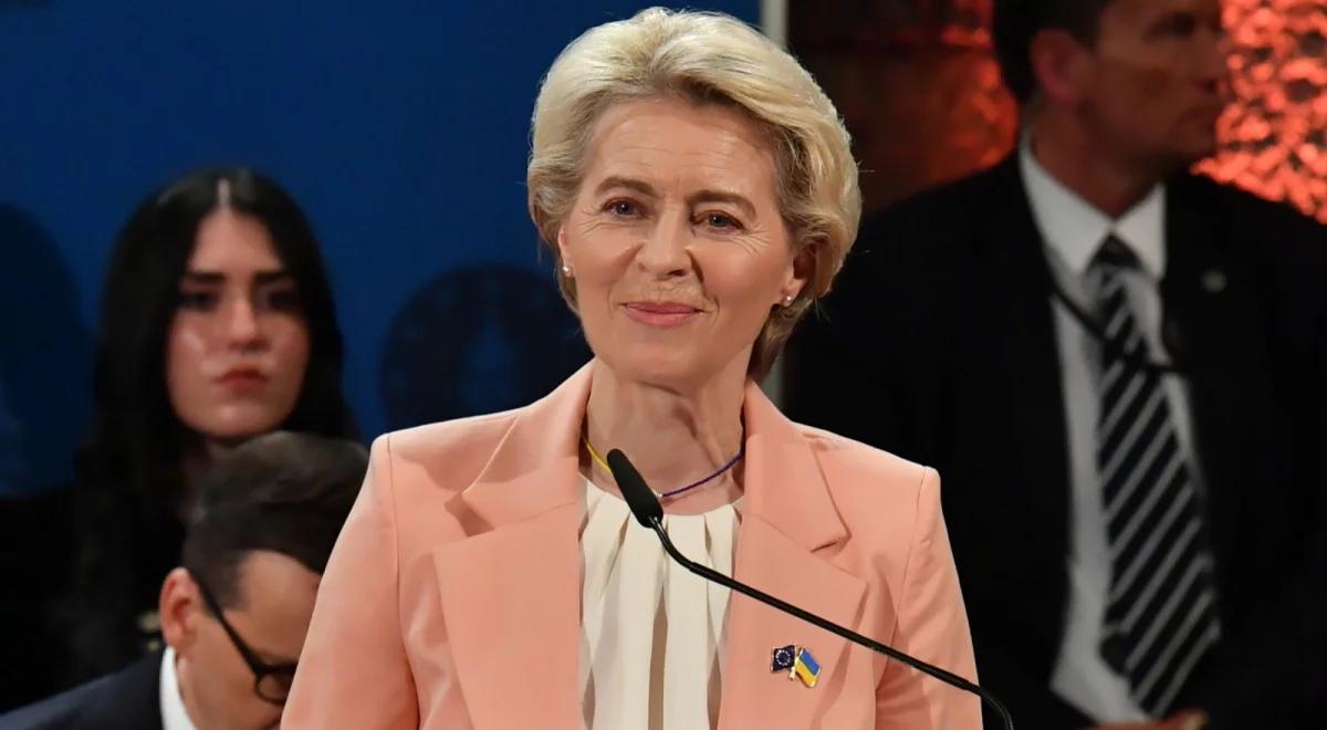 "Nic o Ukrainie bez Ukrainy". Von der Leyen jednoznacznie o planie pokojowym Zełenskiego