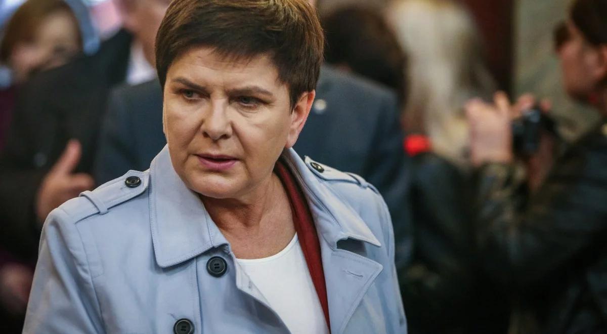 Beata Szydło: wybory 10 maja są potrzebne by uspokoić sytuację polityczną