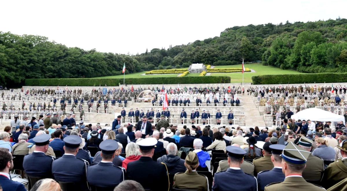 Prezydent oddał hołd żołnierzom walczącym pod Monte Cassino