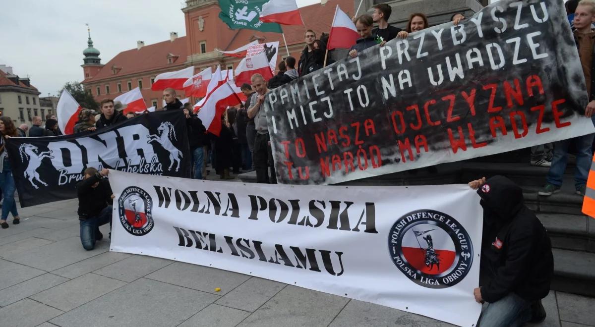 Jest śledztwo ws. warszawskiego marszu przeciwko imigrantom  