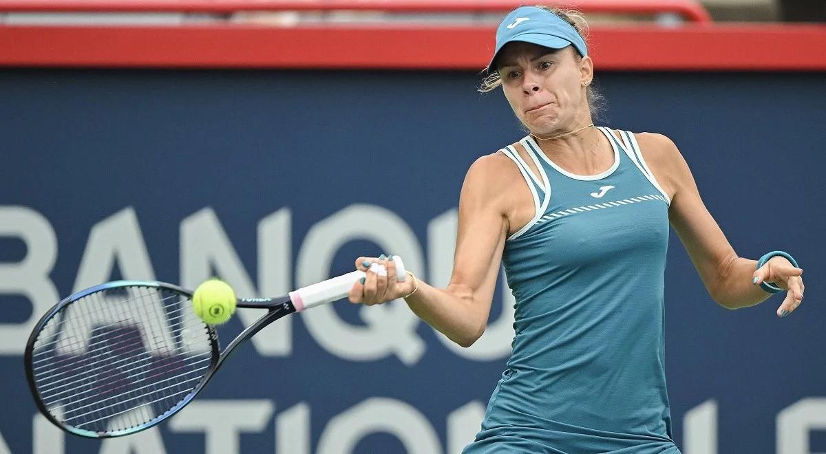 WTA Cincinnati: Magda Linette odpadła w 1. rundzie. Tylko początek Polki był świetny 