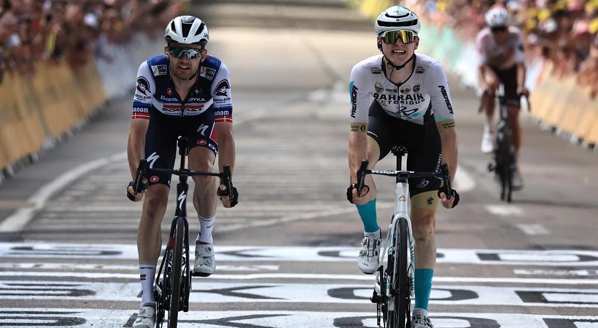 Tour de France: walka do ostatnich centymetrów na 19. etapie. Mohorić lepszy od Asgreena