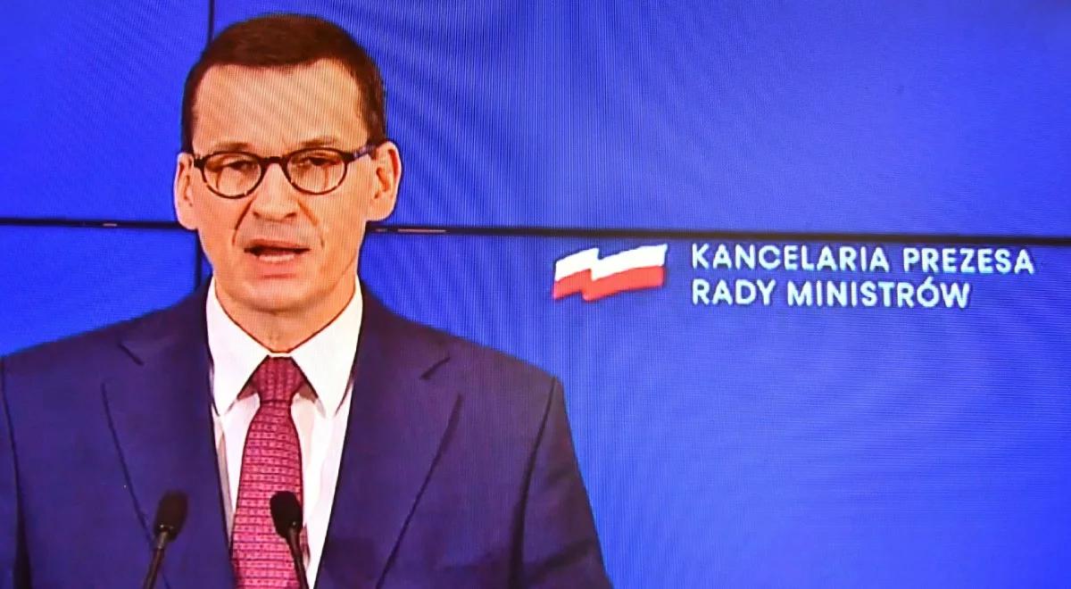 Analiza działań przeciwko epidemii. Wideokonferencja z udziałem premiera 