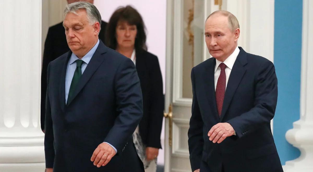Echa wizyty Orbana w Moskwie. "Dług wobec Putina"
