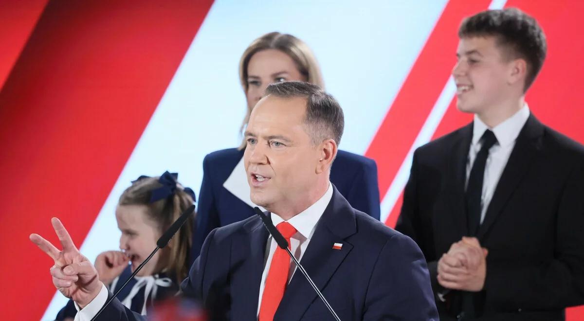 Pierwsze słowa po wyborach. Nawrocki: udało się zjednoczyć obóz patriotyczny
