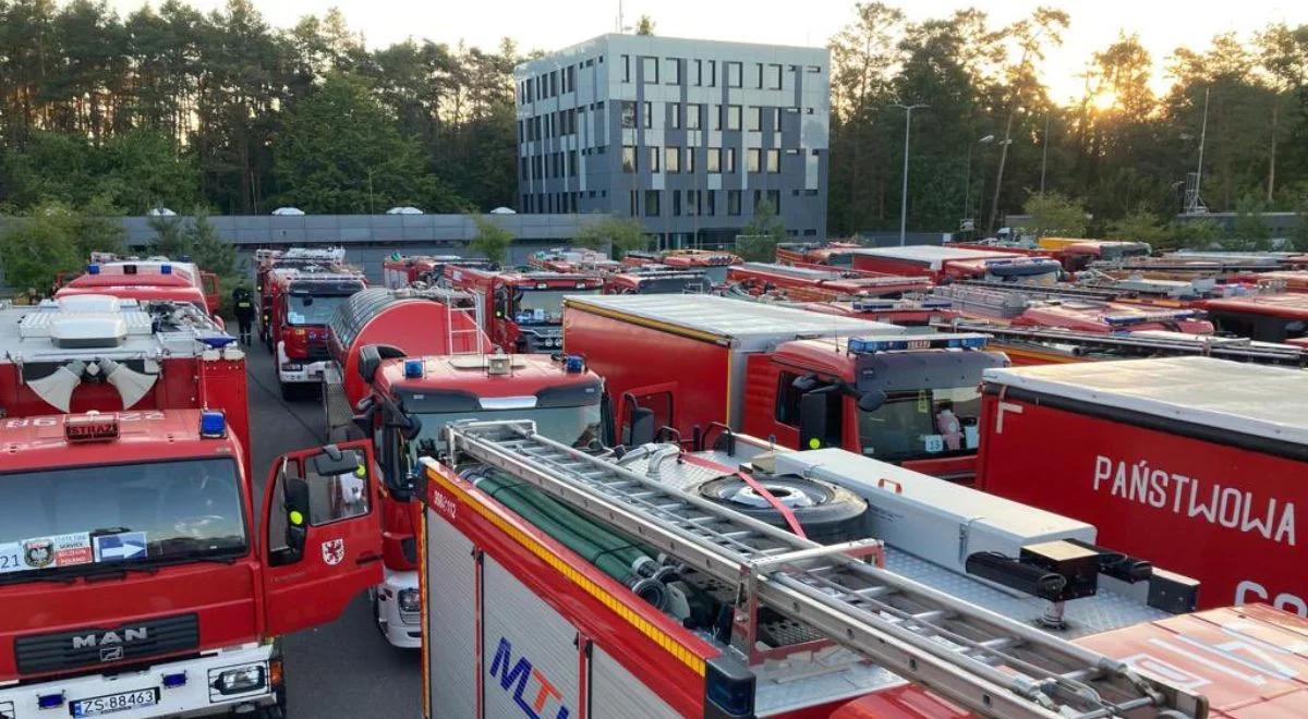 Pożary we Francji. Polscy strażacy jadą do Bordeaux. "Nie notujemy problemów"