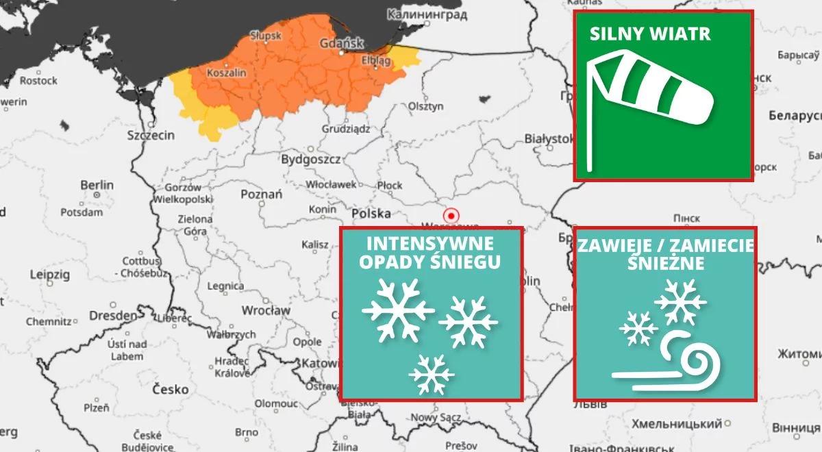 Sztorm na Bałtyku. IMGW wydało ostrzeżenia pierwszego i drugiego stopnia