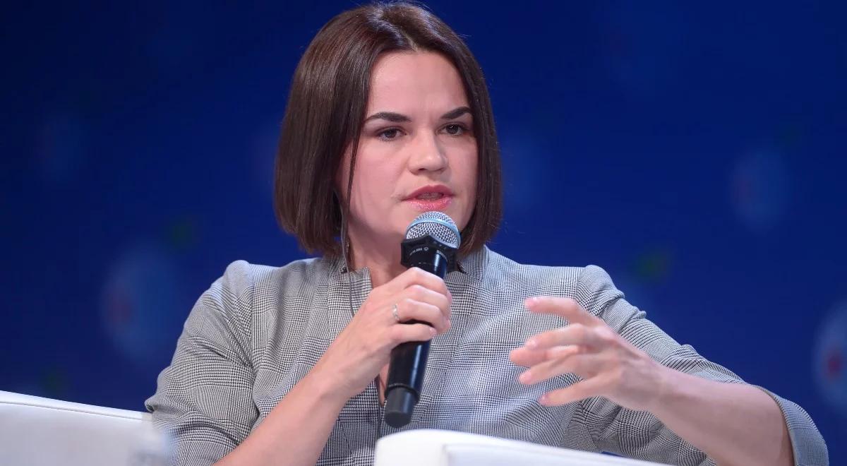 Cichanouska w Karpaczu: obowiązkiem każdego demokratycznego kraju jest być z Białorusią