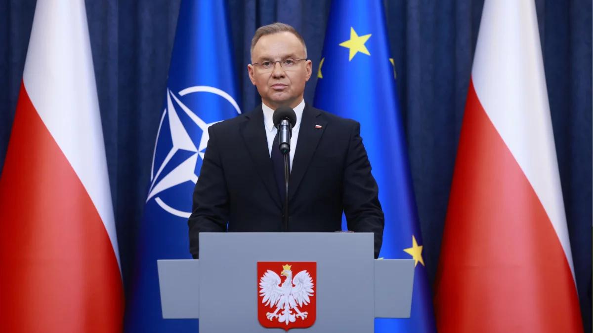 Andrzej Duda wygłosi dziś orędzie do Polaków