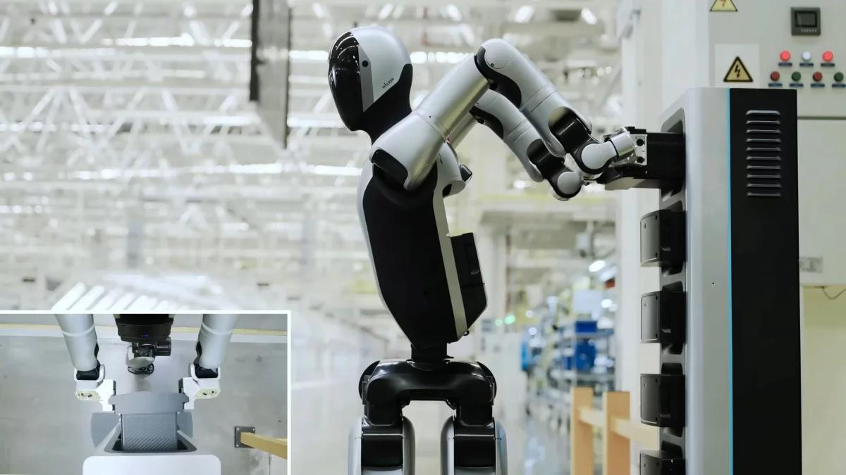 Działa bez człowieka i sam się ładuje. "Robot przyszłości" zaprezentowany w Chinach