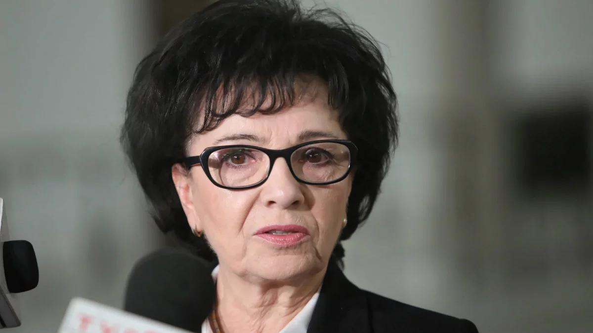 Elżbieta Witek: cały czas liczę, że prezes NIK podejmie właściwą decyzję