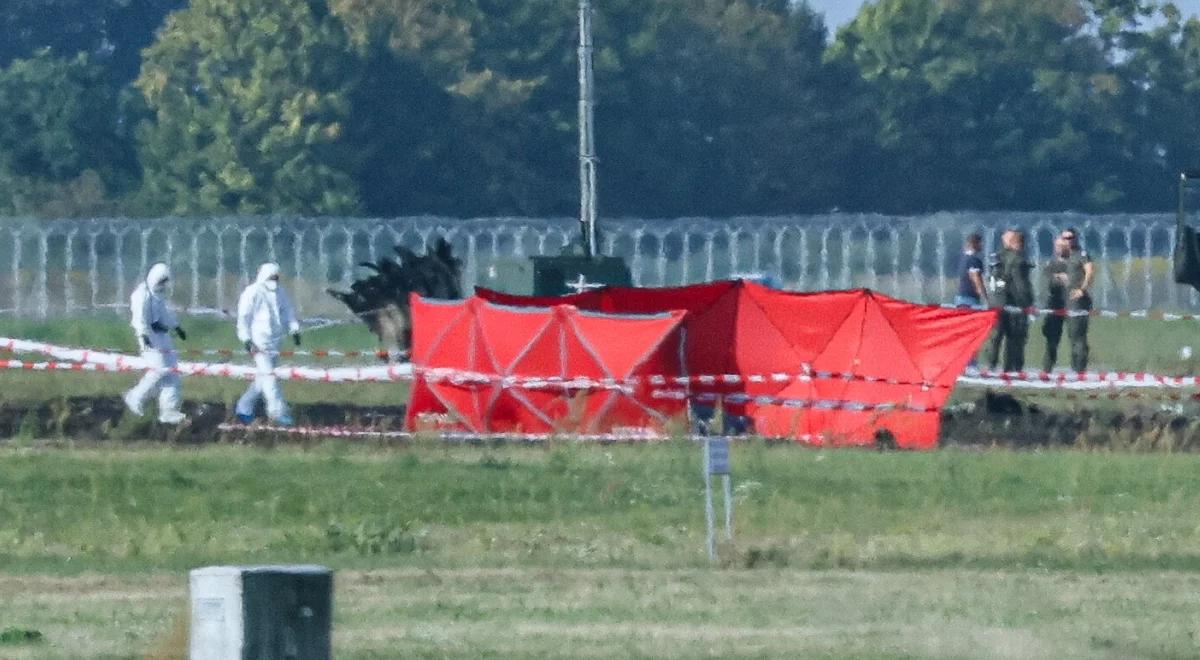 Nowe informacje ws. katastrofy F-16. Dwa zespoły pracują niezależnie