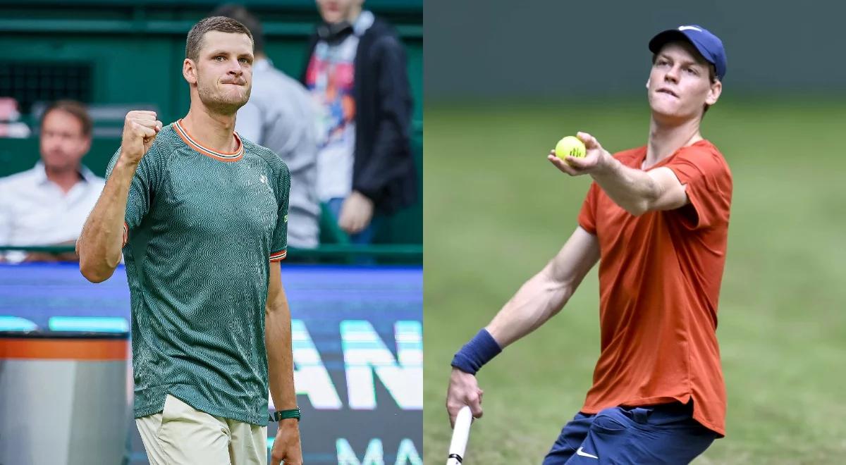 ATP Halle. Hubert Hurkacz - Jannik Sinner. Kiedy i o której mecz Polaka z liderem o tytuł?