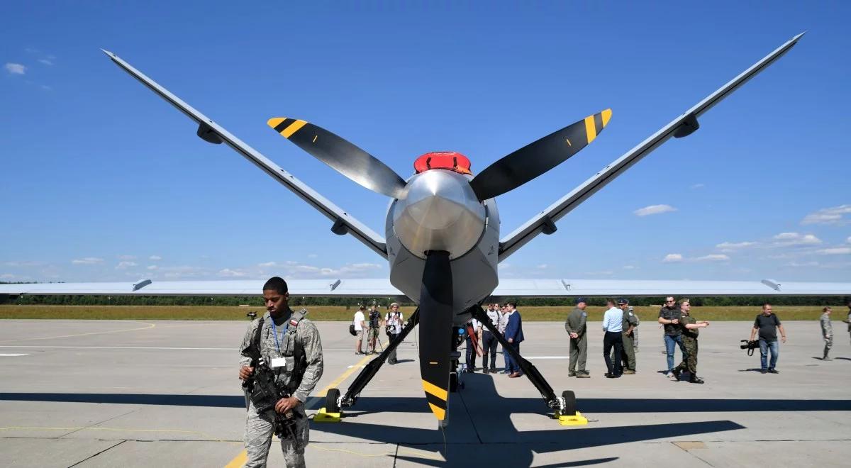 1850 km zasięgu. W Mirosławcu armia USA prezentowała superdrony MQ-9 Reaper, zwane "Żniwiarzami"