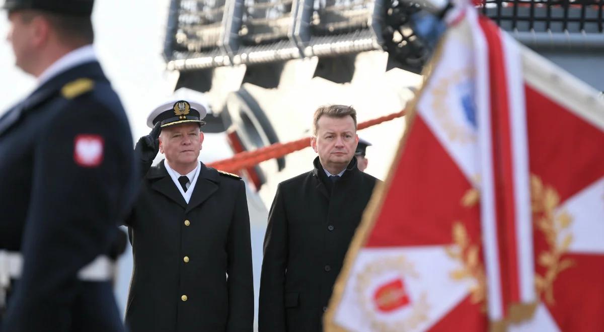 ORP Ślązak wchodzi do służby. Szef MON: to dowód, że możemy budować okręty