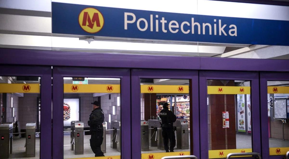 Wypadek na stacji metra w Warszawie. Są utrudnienia