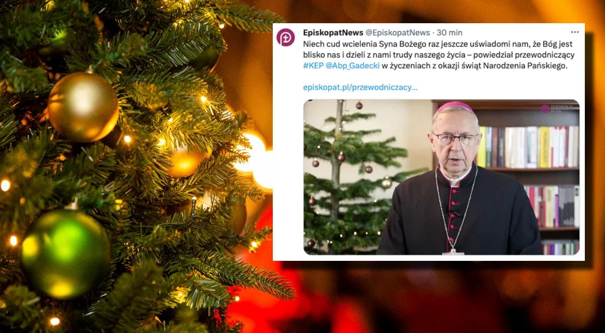 Przewodniczący Episkopatu abp Gądecki: Bóg przyszedł na świat, aby pojednać stworzenie ze Stwórcą