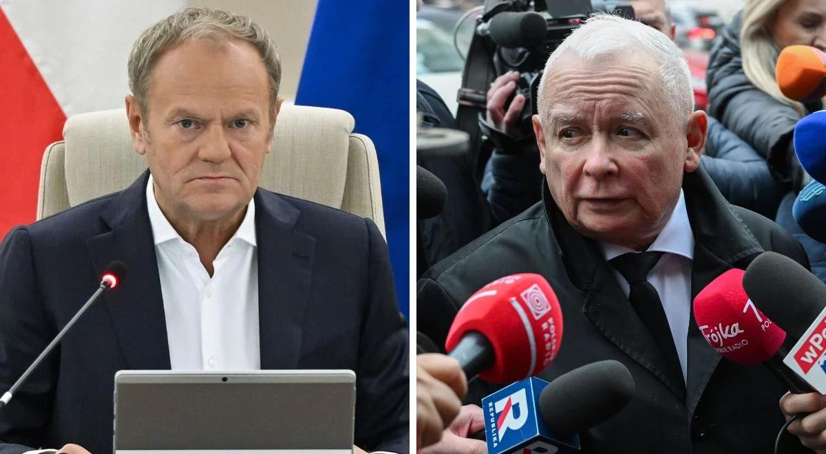 Rodzina Tuska podsłuchiwana? Kaczyński komentuje