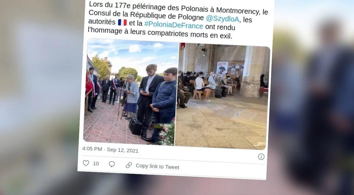 Francja: przedstawiciele Polonii oddali hołd rodakom pochowanym w Montmorency