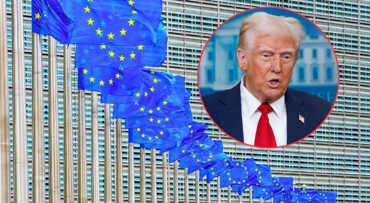 Trump zapowiada cła na towary UE. Szybka odpowiedź Brukseli