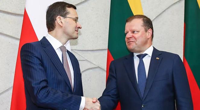 Morawiecki: dziękuję za wsparcie Litwy w sporach, które toczymy w UE