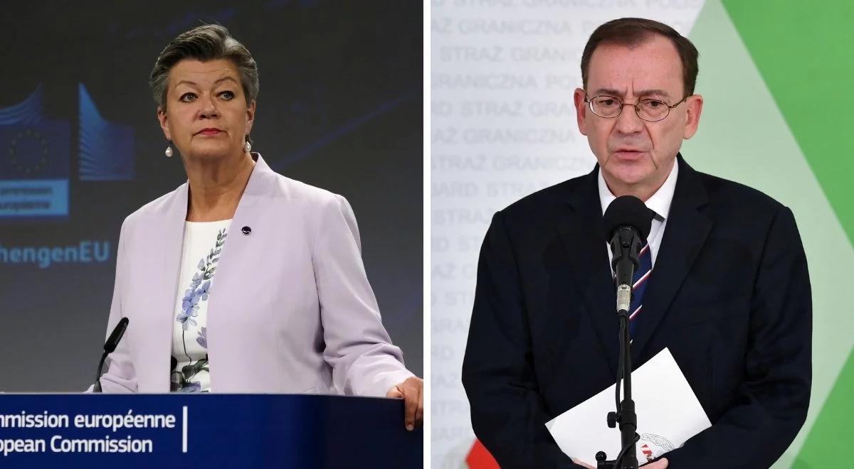 Sytuacja na granicy z Białorusią. Wiemy, kiedy odbędzie się spotkanie unijnej komisarz z szefem MSWiA